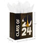 9.6" Class of 2024 Medium Graduation Gift Bag With Tissue Paper, , large image number 3