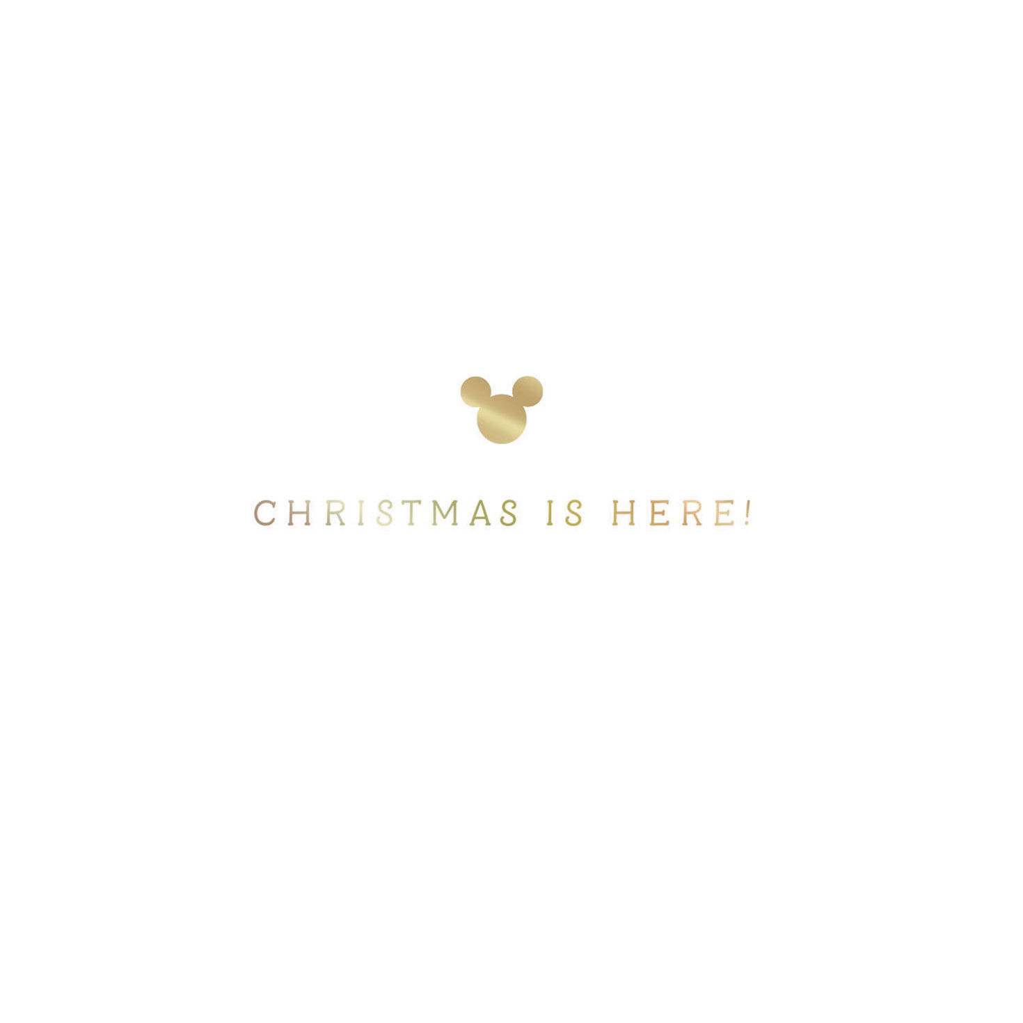 Disney Holiday Ever After Movie Ears Christmas Card  image number 2