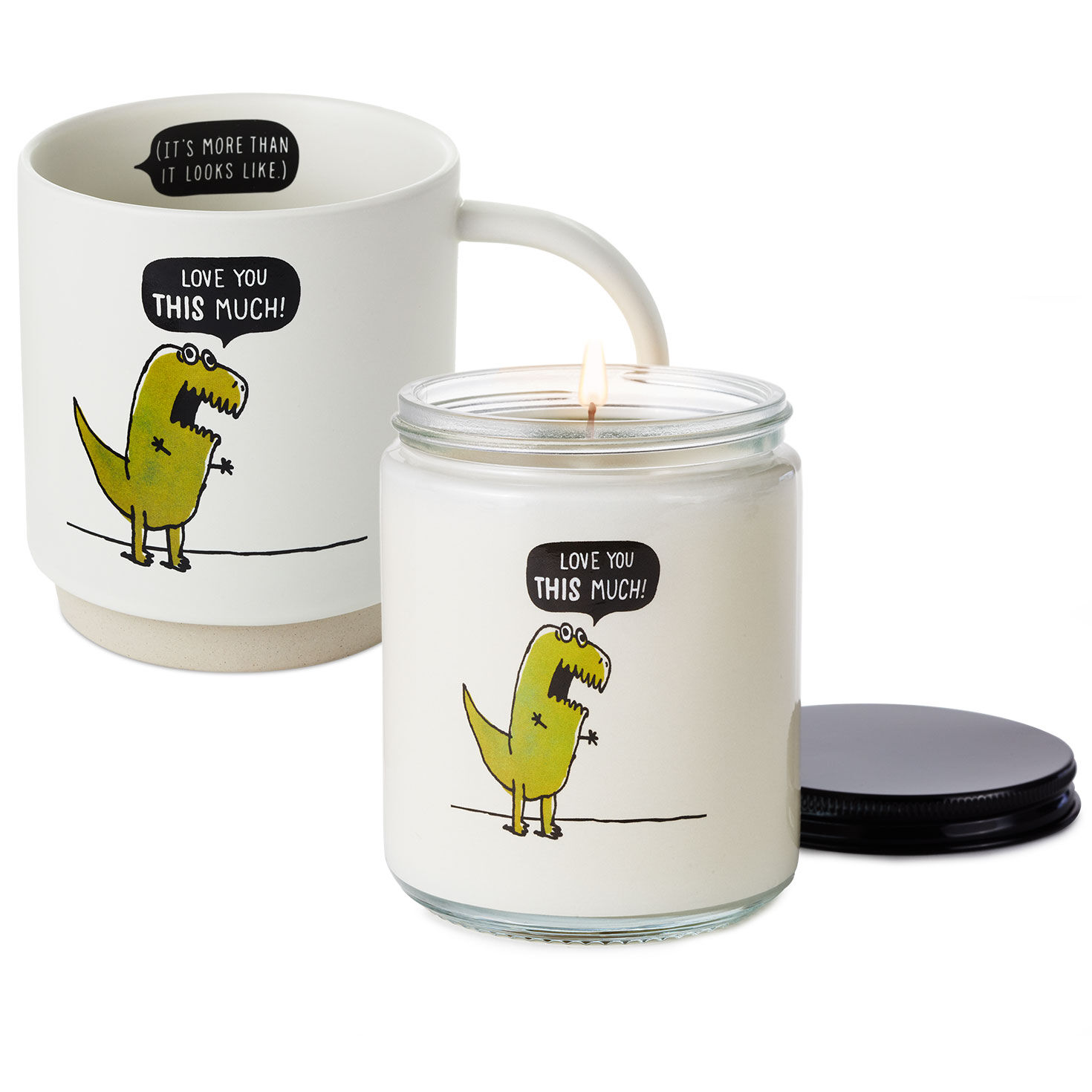 Love You This Much T-Rex Shoebox Gift Set