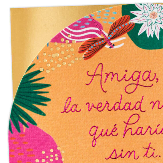 Your Friendship Means So Much Spanish-Language Mother's Day Card for Friend, , large image number 5