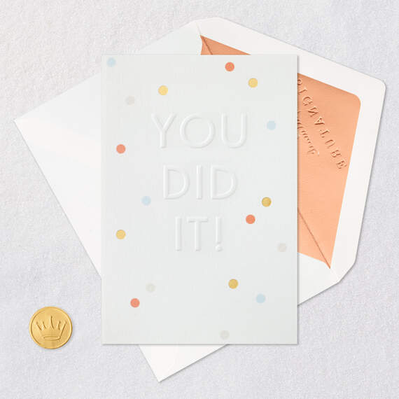 You Did It! Congratulations Card, , large image number 5