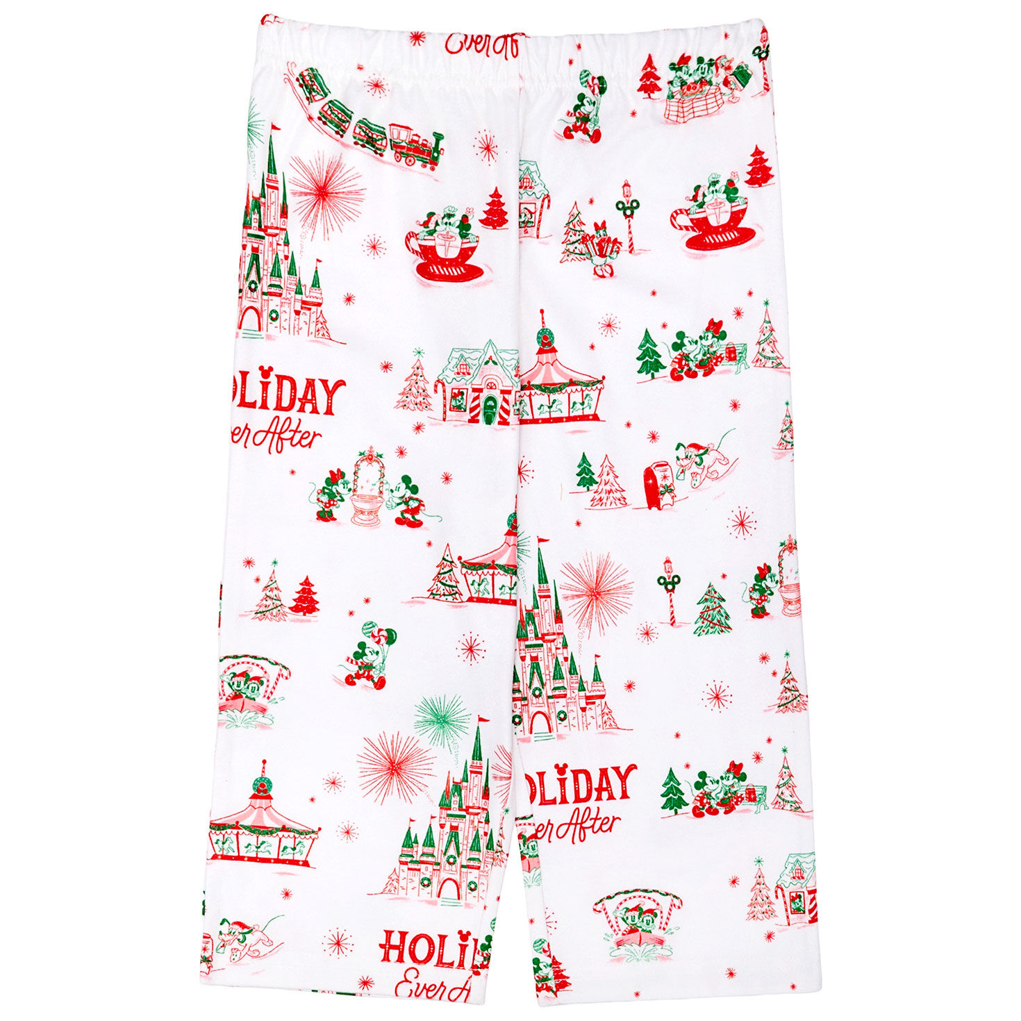 Hallmark + Disney Holiday Ever After Toddler Pajama Set, , large image number 4