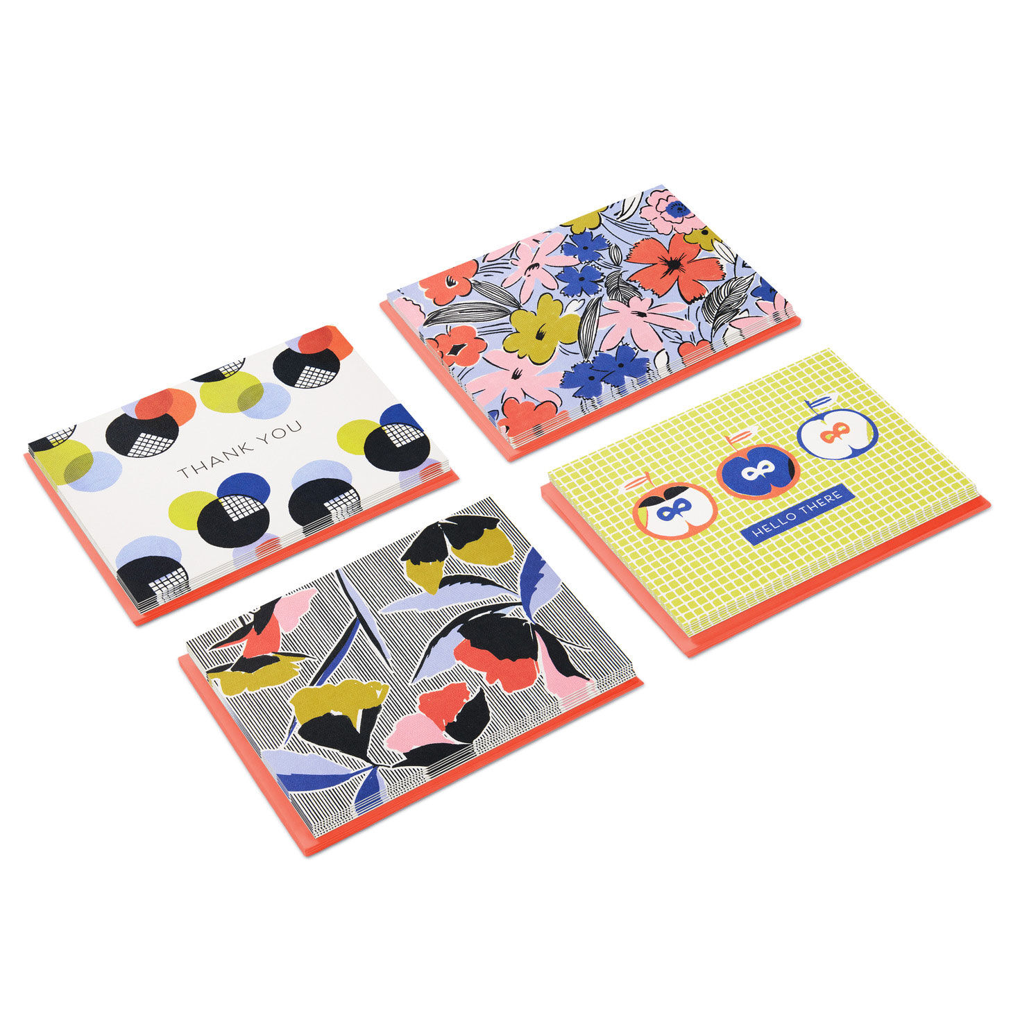 Archival Prints Assorted Blank Notes in Designed Box, Pack of 24