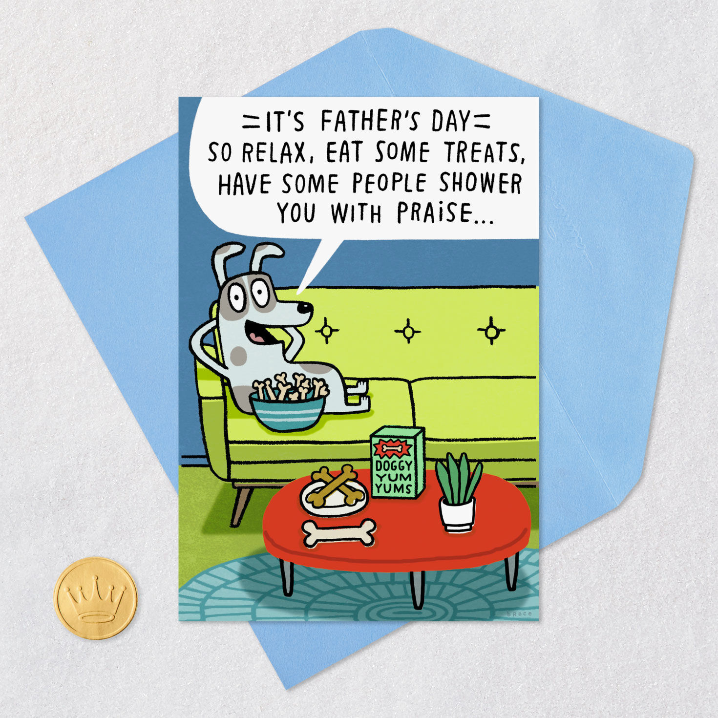 Pretend You're Me Funny Father's Day Card From the Dog for only USD 4.49 | Hallmark