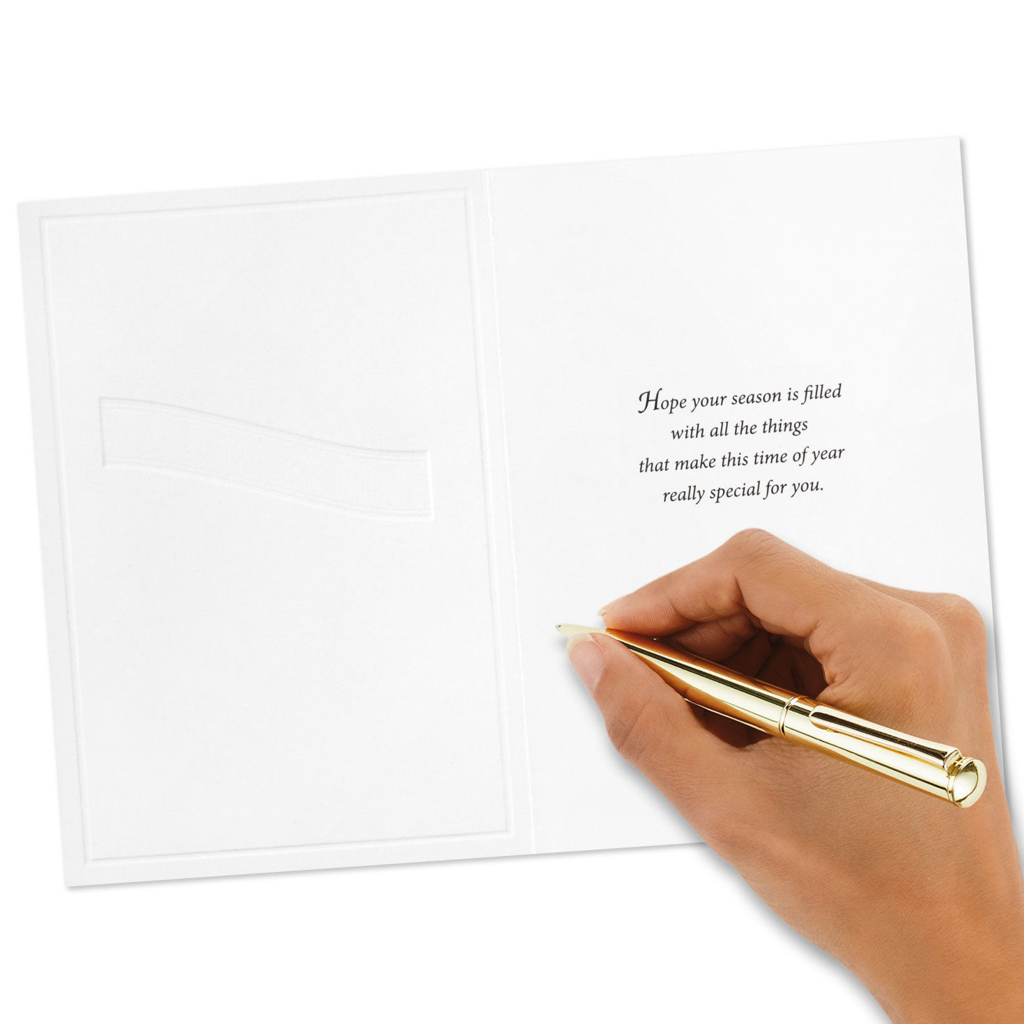 Classic Style Assorted Boxed Christmas Cards Signing card image number 7