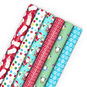 Penguins, Doodles and Dots Christmas Wrapping Paper  image number 1