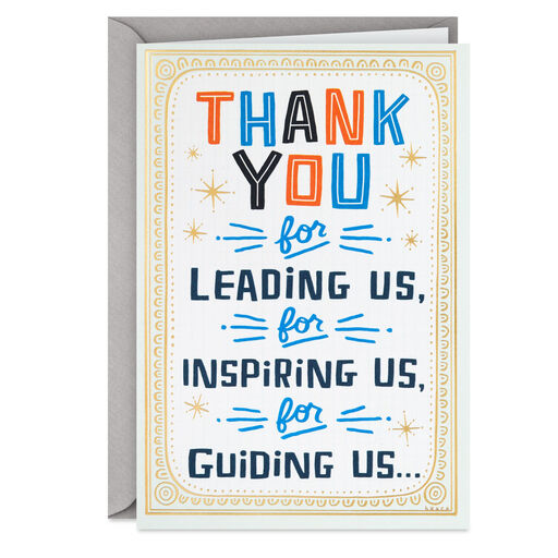 Thank You for Tolerating Us Funny Boss's Day Card, 