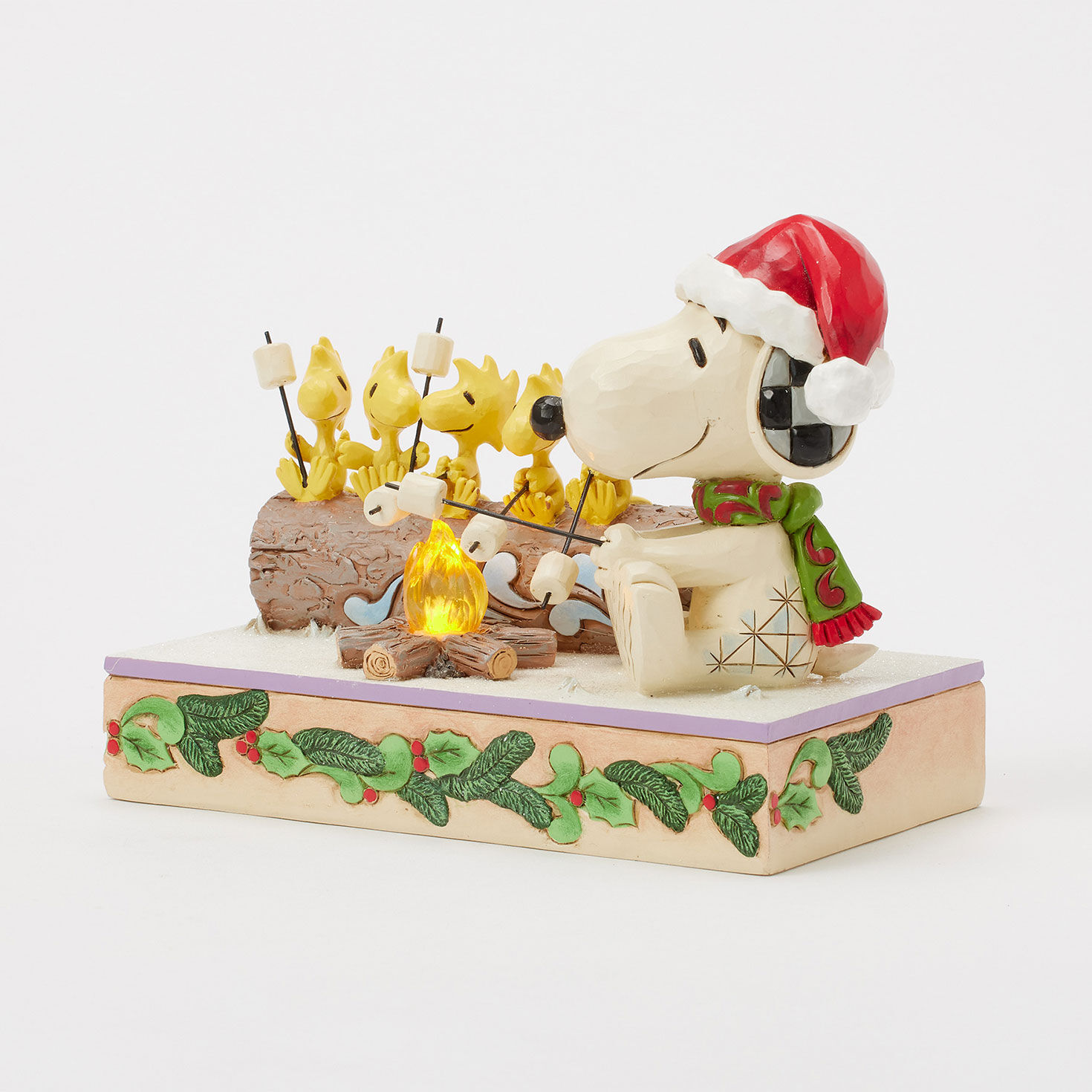 Snoopy and Friends Roasting Marshmallows Figurine side image number 5