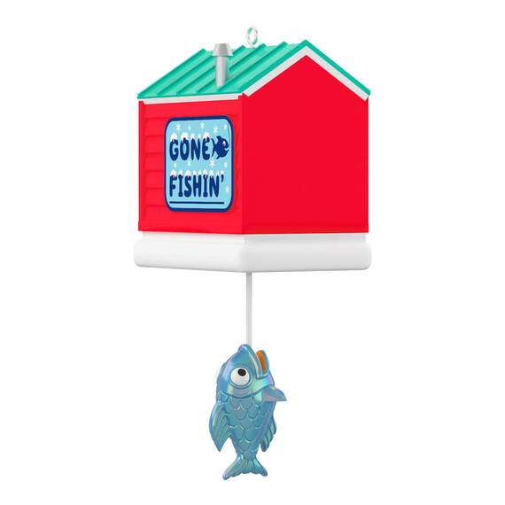 Mini Fishing for Fun Ornament With Light, 1.39", , large image number 6