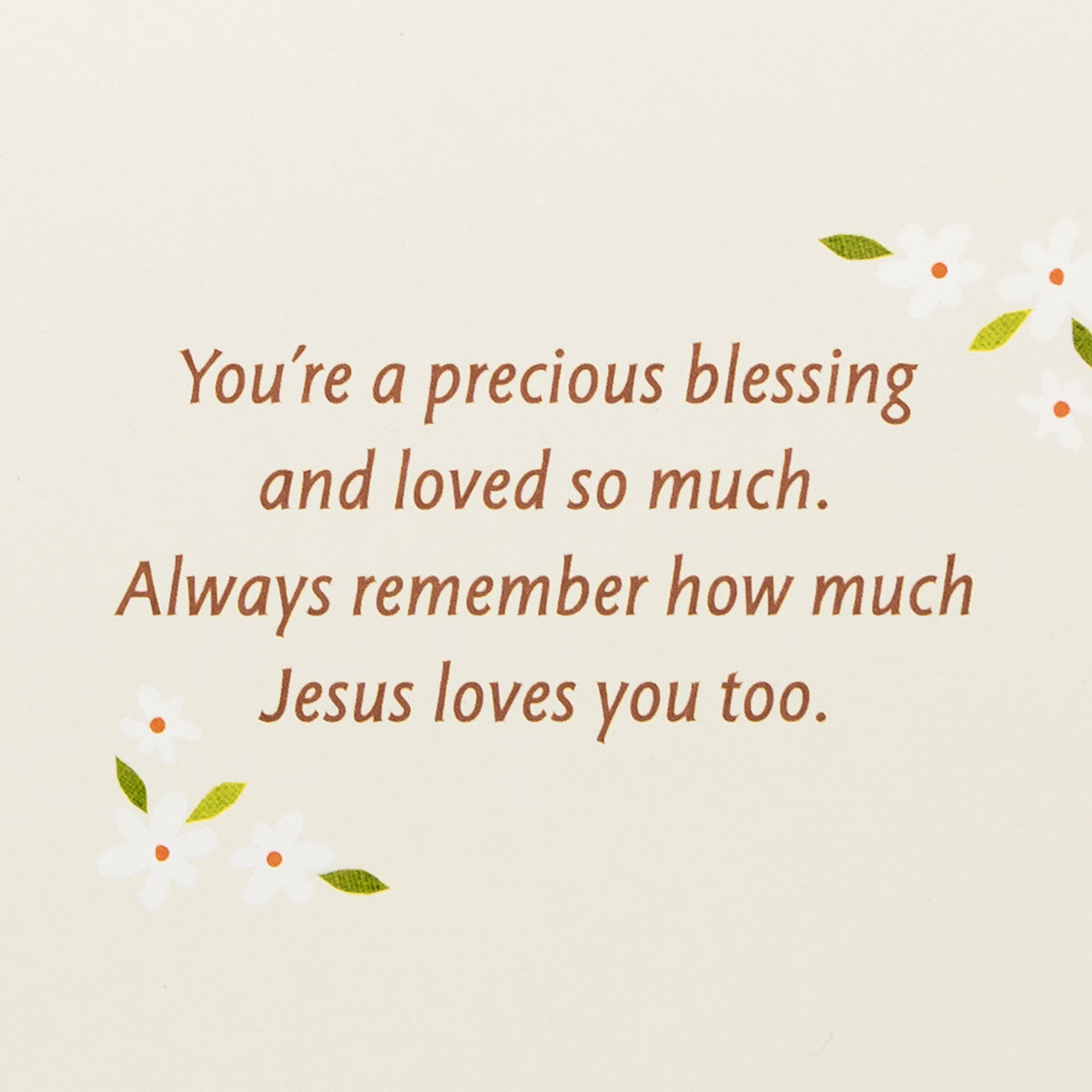 White Dress on Pink First Communion Card for Niece Sentiment image number 2