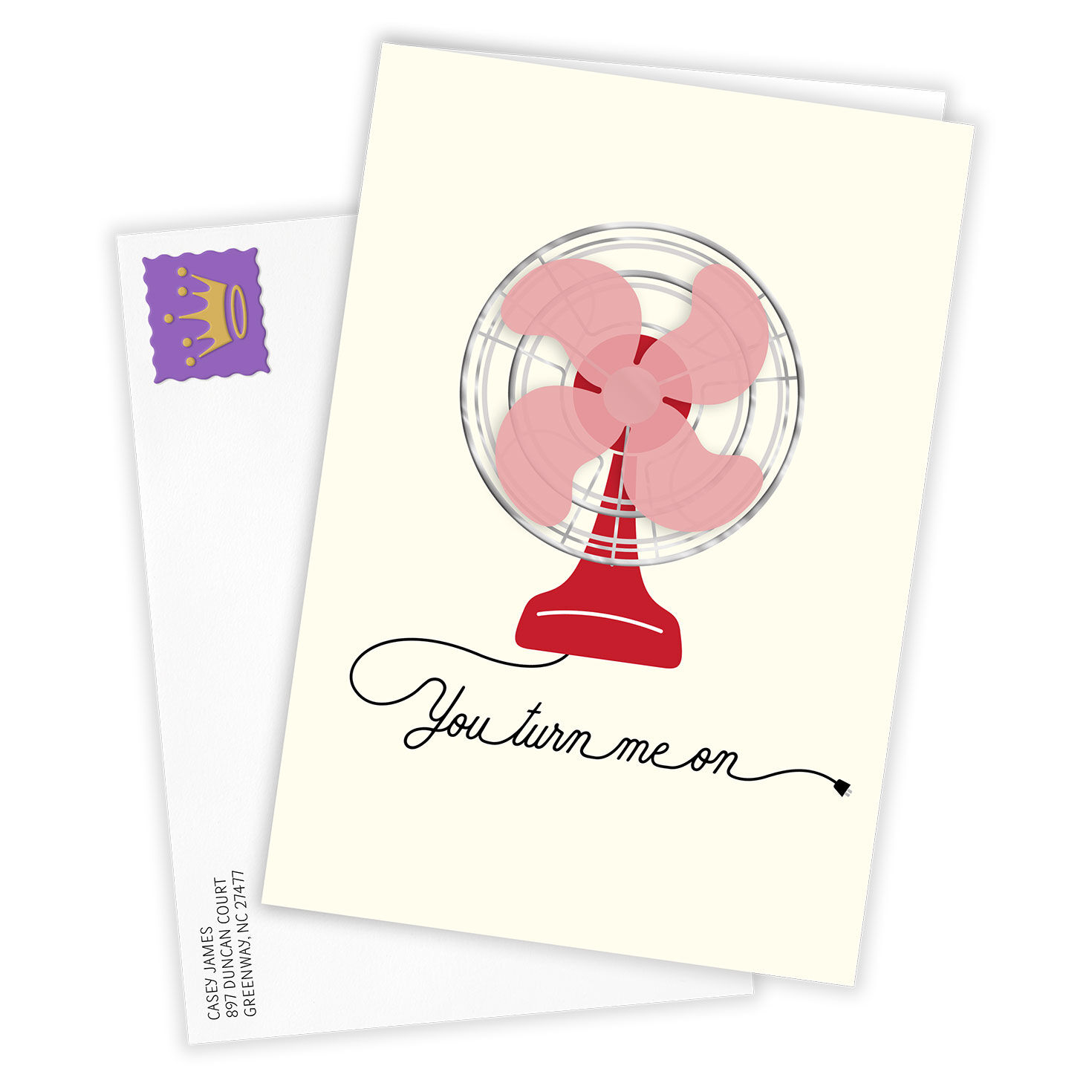 You Turn Me On Custom Love Card, , large image number 2