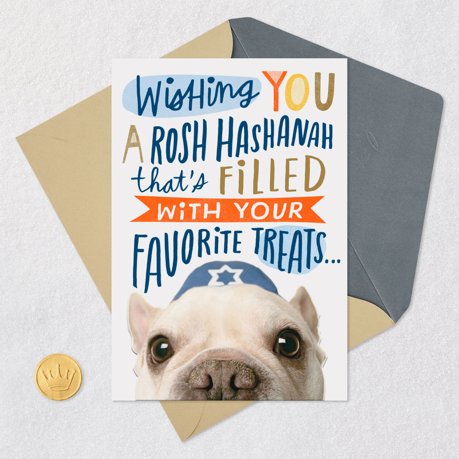 Dog in Yarmulke Funny Rosh Hashanah Card for only USD 2.59 | Hallmark