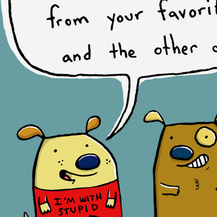 From Your Favorite and The Other One Funny Birthday Card, , large image number 4