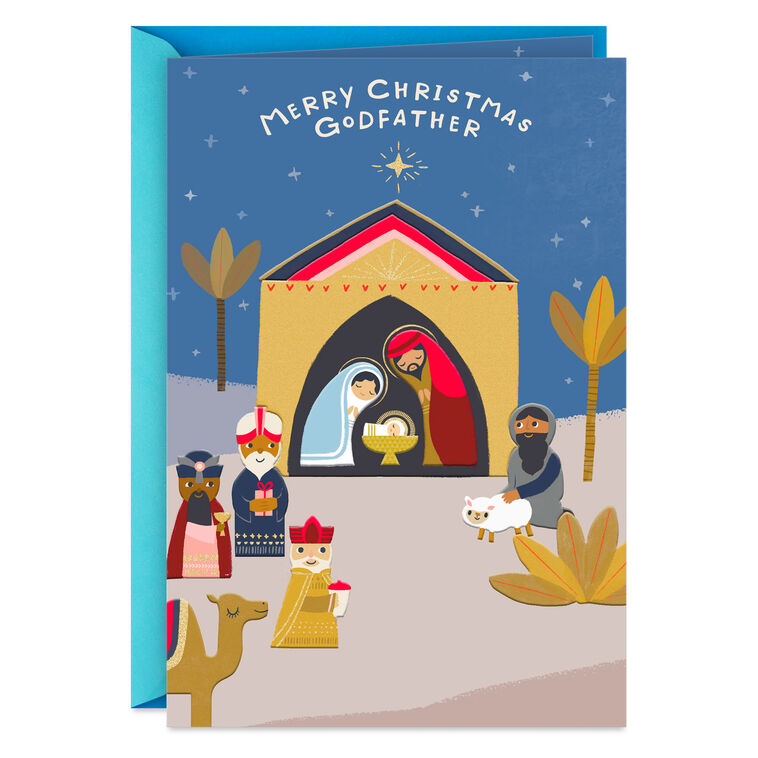 A Christmas Blessed With the Best Christmas Card for Godfather