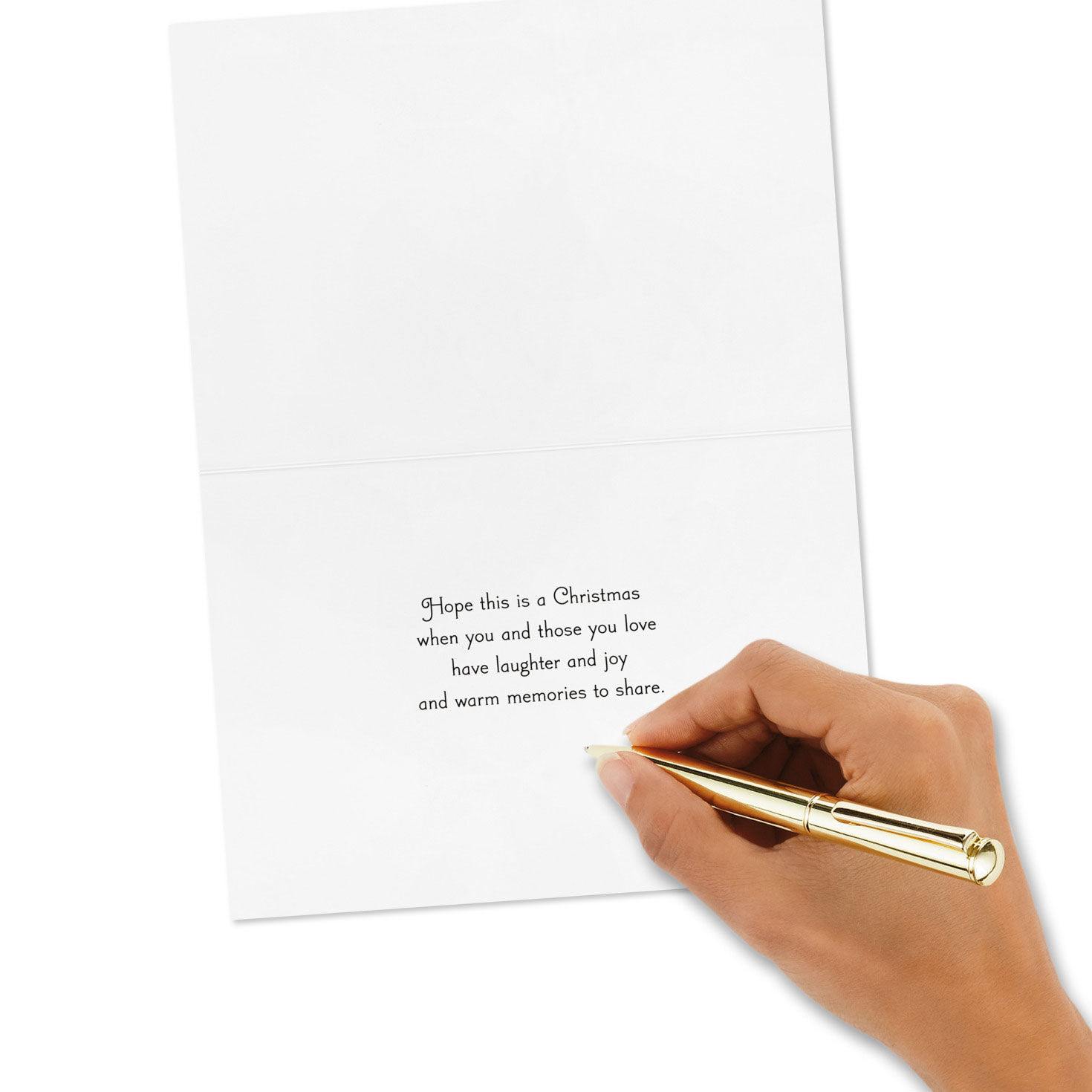 Snowy Home Boxed Christmas Cards Bulk Pack Signing card image number 6