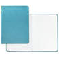 Turquoise Faux Leather Notebook With Pen, , large image number 2