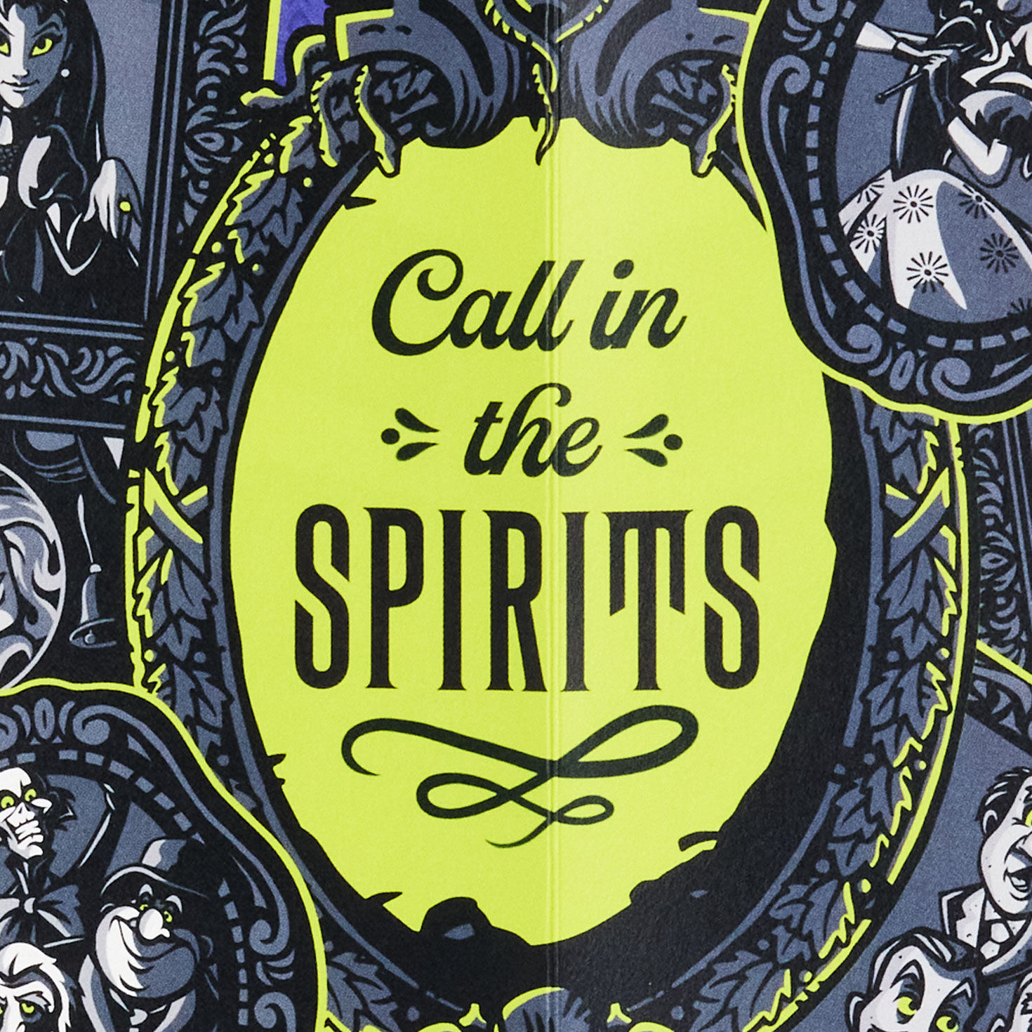 Haunted Mansion Purple and Black Halloween Card sentiment image number 3