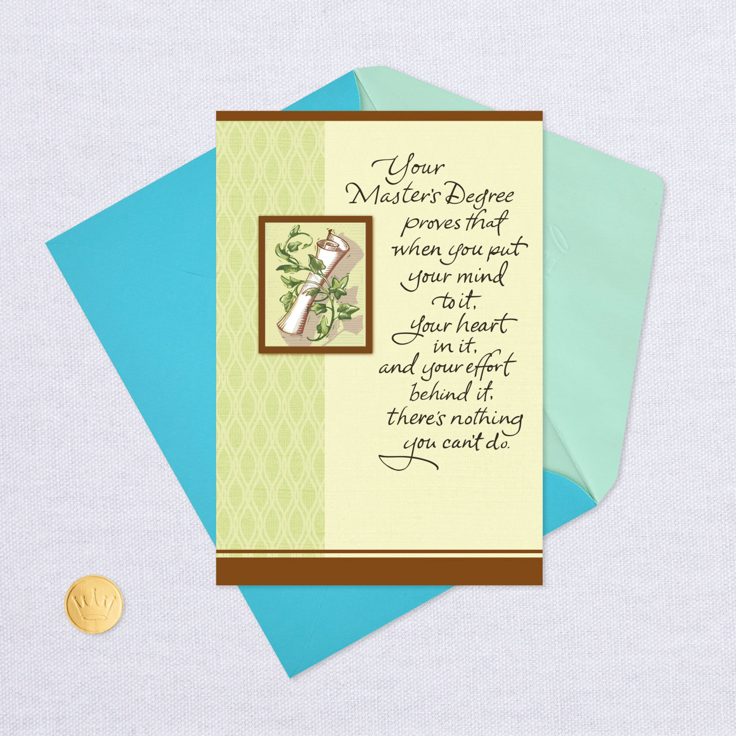 Something Exceptional Master's Degree Graduation Card for only USD 3.29 | Hallmark