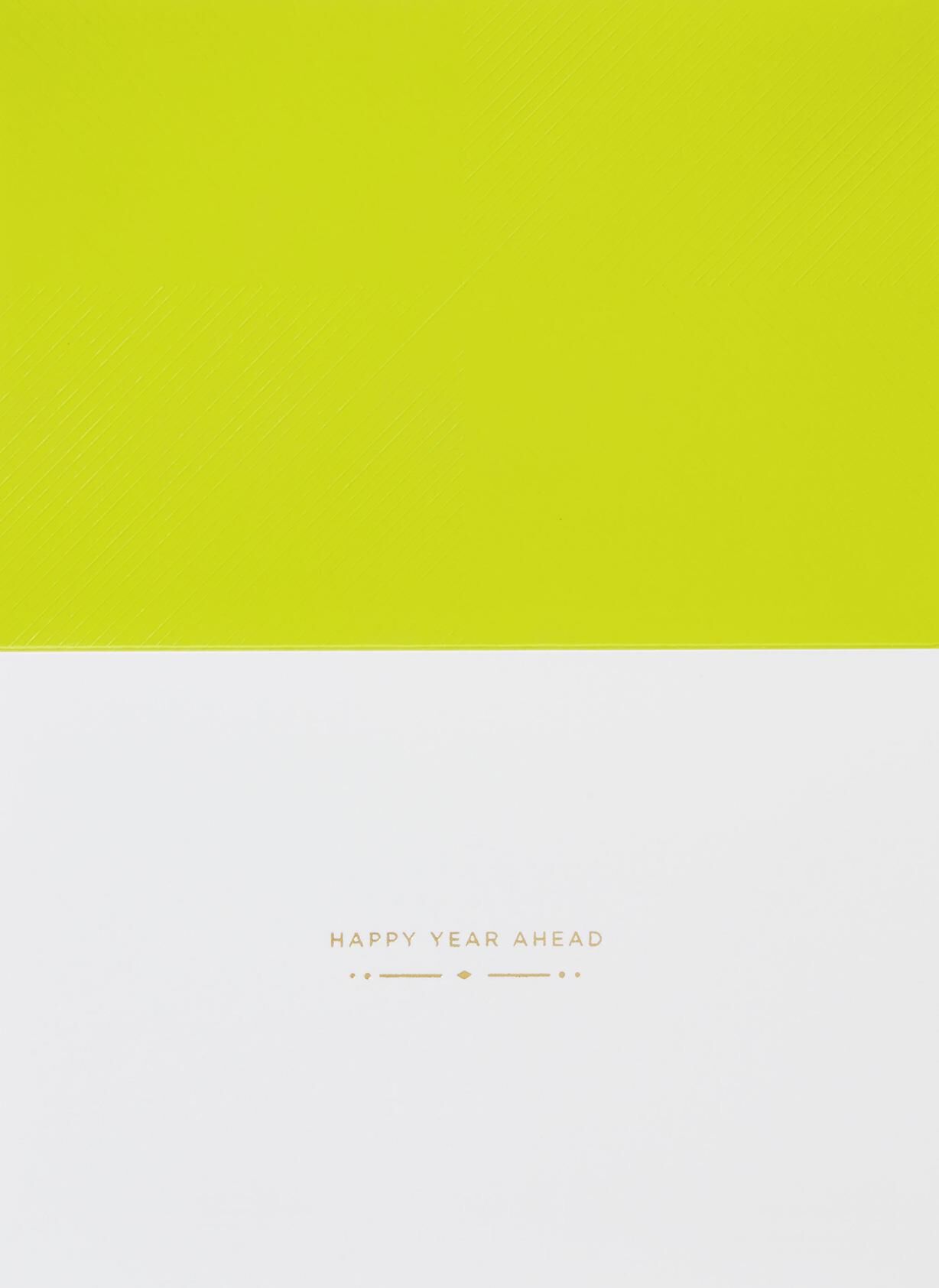 Gold and Stripes Birthday Card
