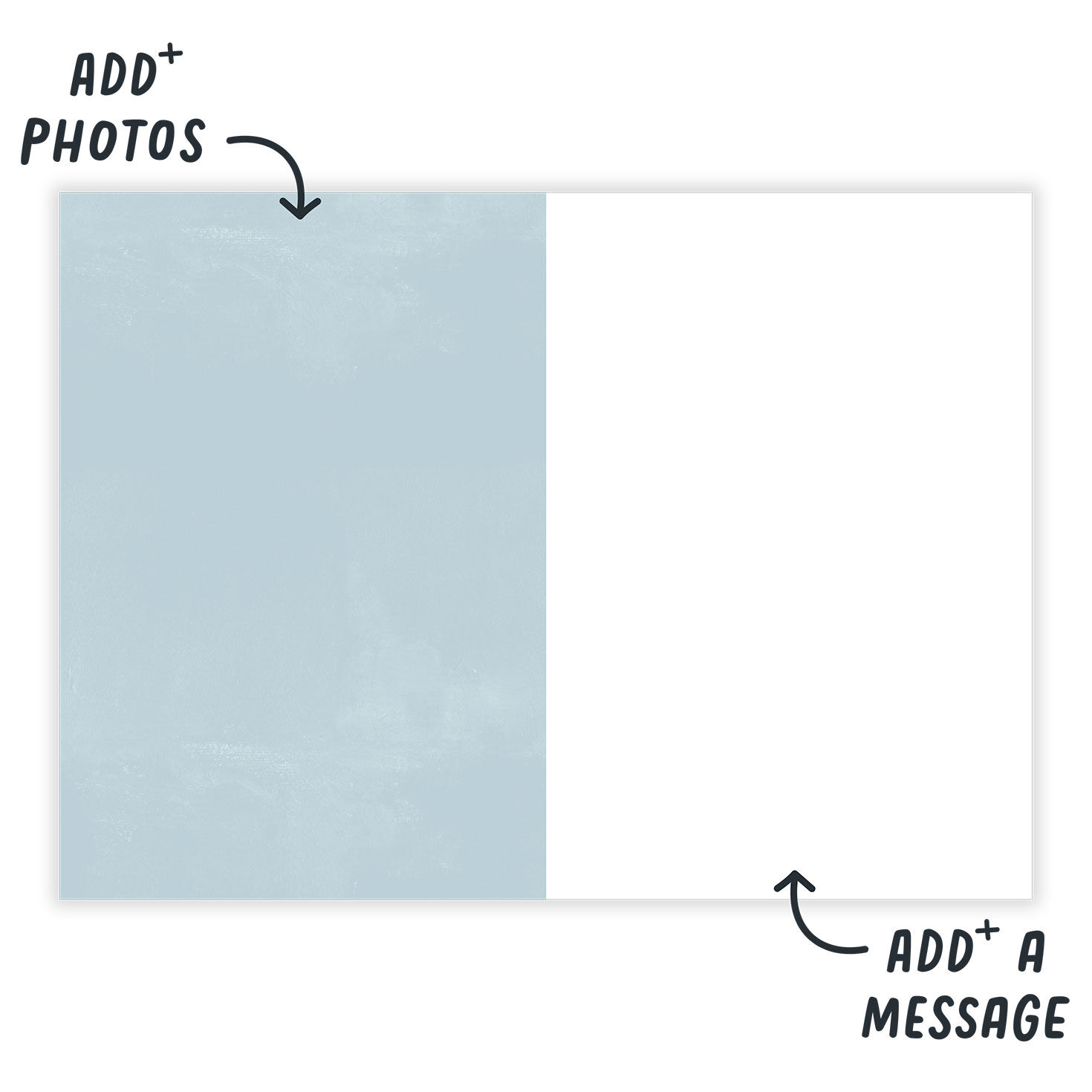 Personalized Blessed White Frame Photo Card  image number 3