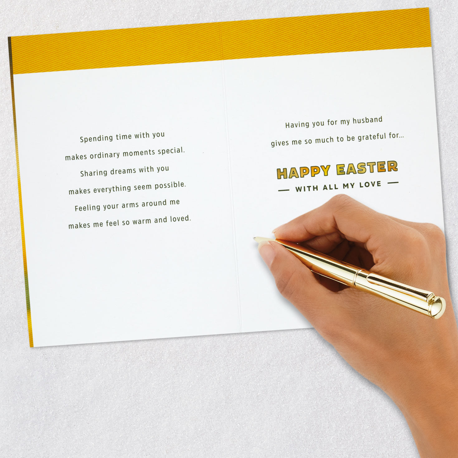 You Make Life So Happy Easter Card for Husband, , large image number 7