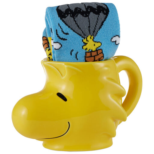 Peanuts Woodstock Mug and Socks, Set of 2, 