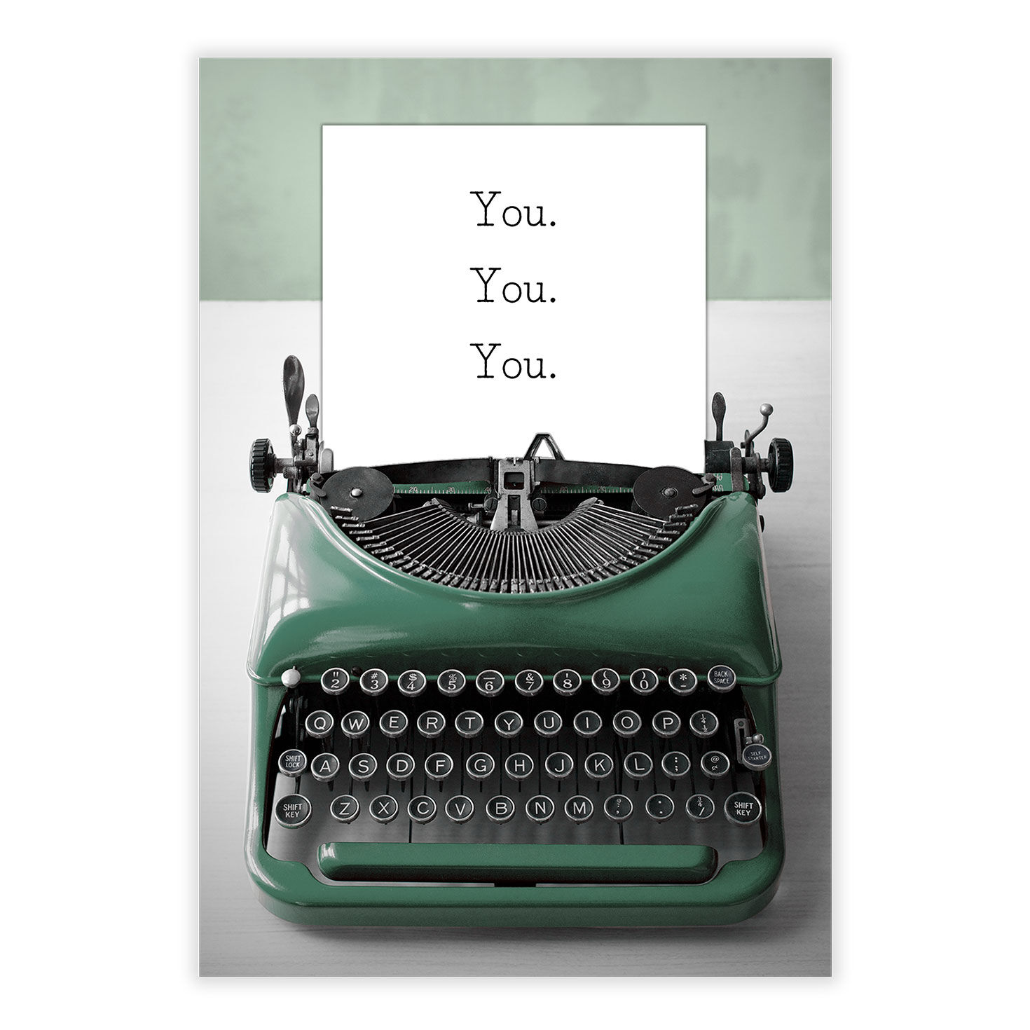 You're On My Mind Typewriter eCard, , large image number 2