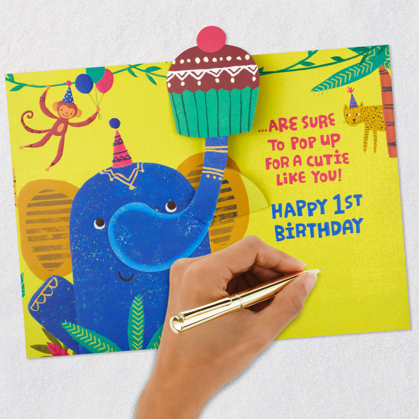 Lots of Surprises Pop-Up First Birthday Card for only USD 4.99 | Hallmark
