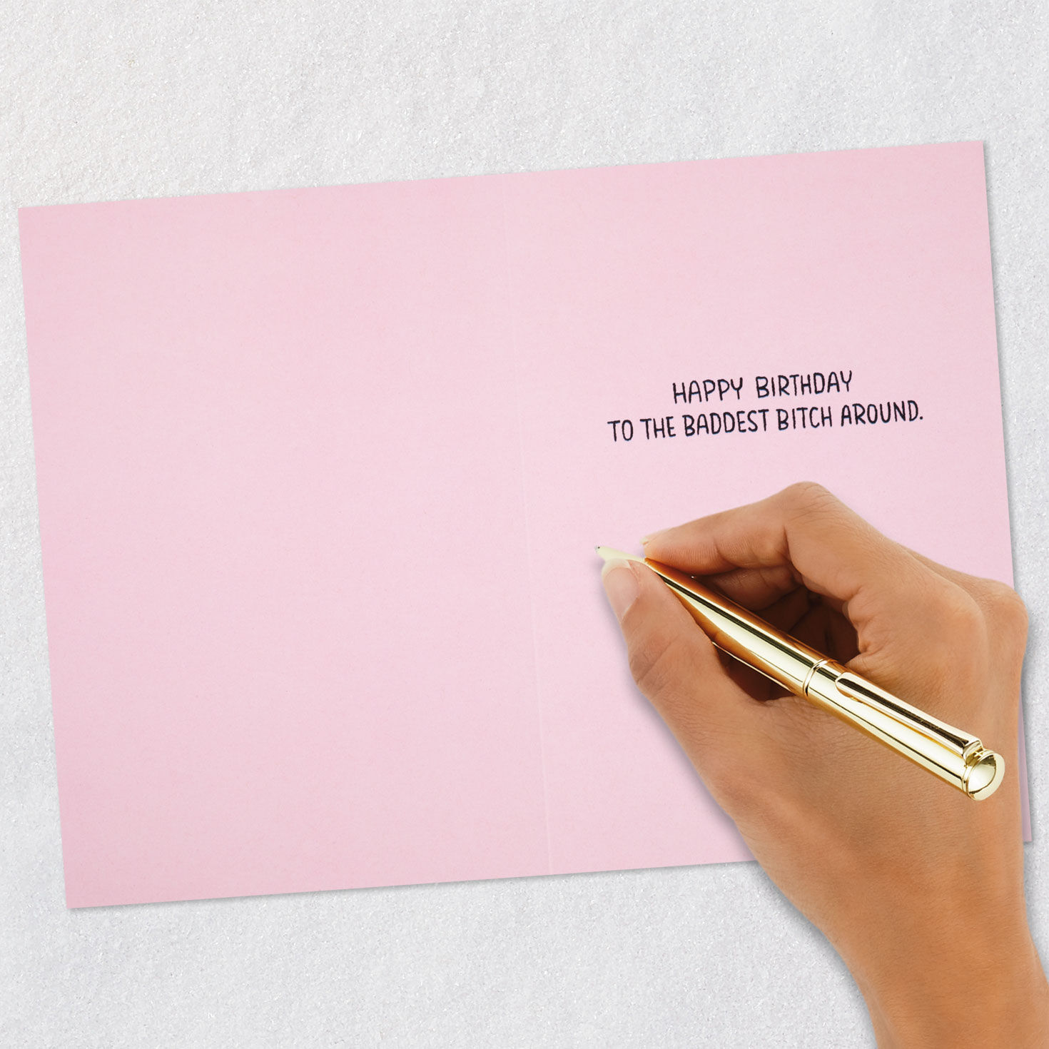 Baddest Bitch Around Funny Birthday Card for only USD 4.49 | Hallmark