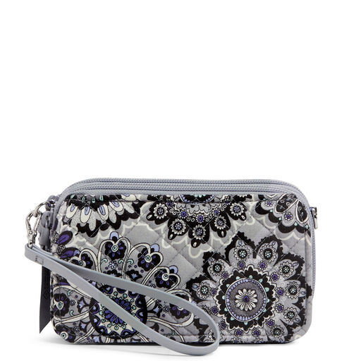 Vera Bradley RFID All-in-One Crossbody in Tranquil Medallion, 