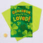 Fun, Special and Loved St. Patrick's Day Card for Grandson, , large image number 5