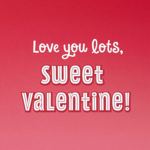 Sparkle and Shine Love You Lots Valentine's Day Card, 