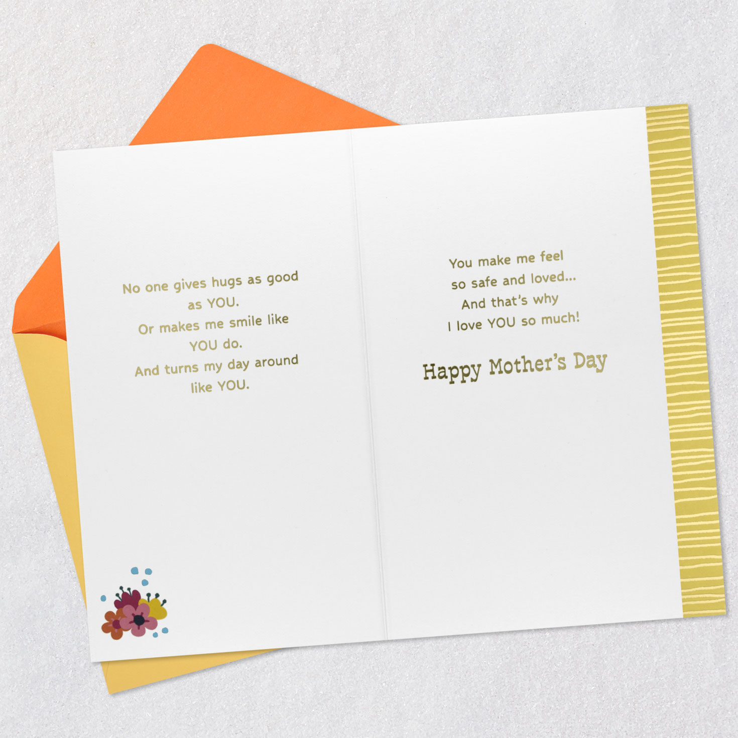 Lettering, Butterflies and Flowers Mom Mother's Day Card  image number 4