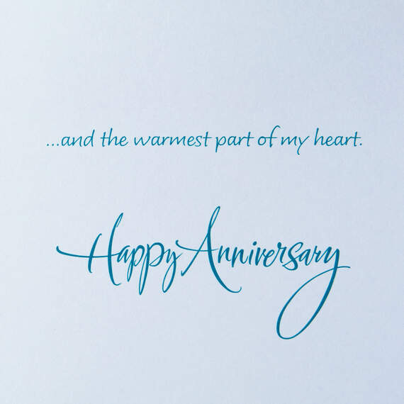 Polar Bear You Warm My Heart Anniversary Card, , large image number 2