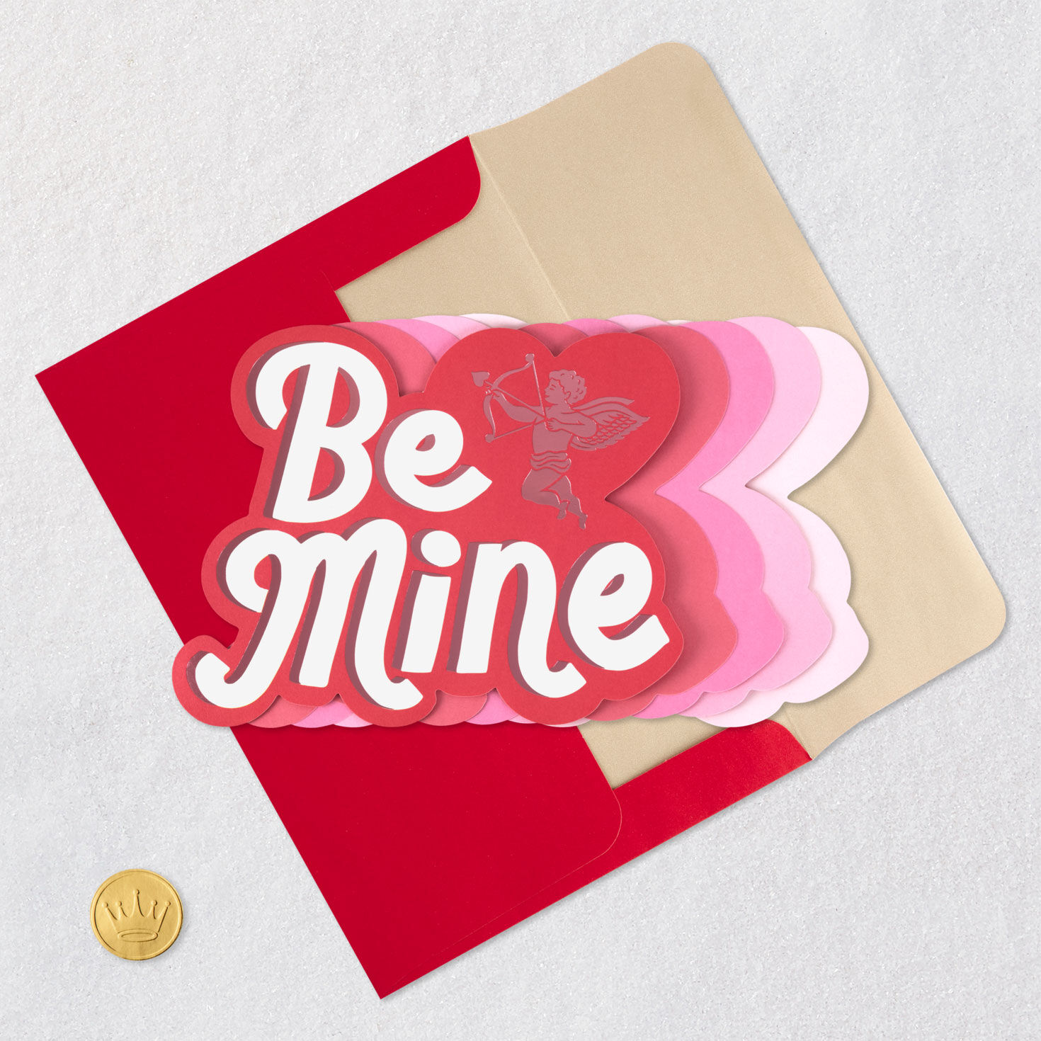 Be Mine Cupid Romantic Valentine's Day Card for only USD 7.99 | Hallmark