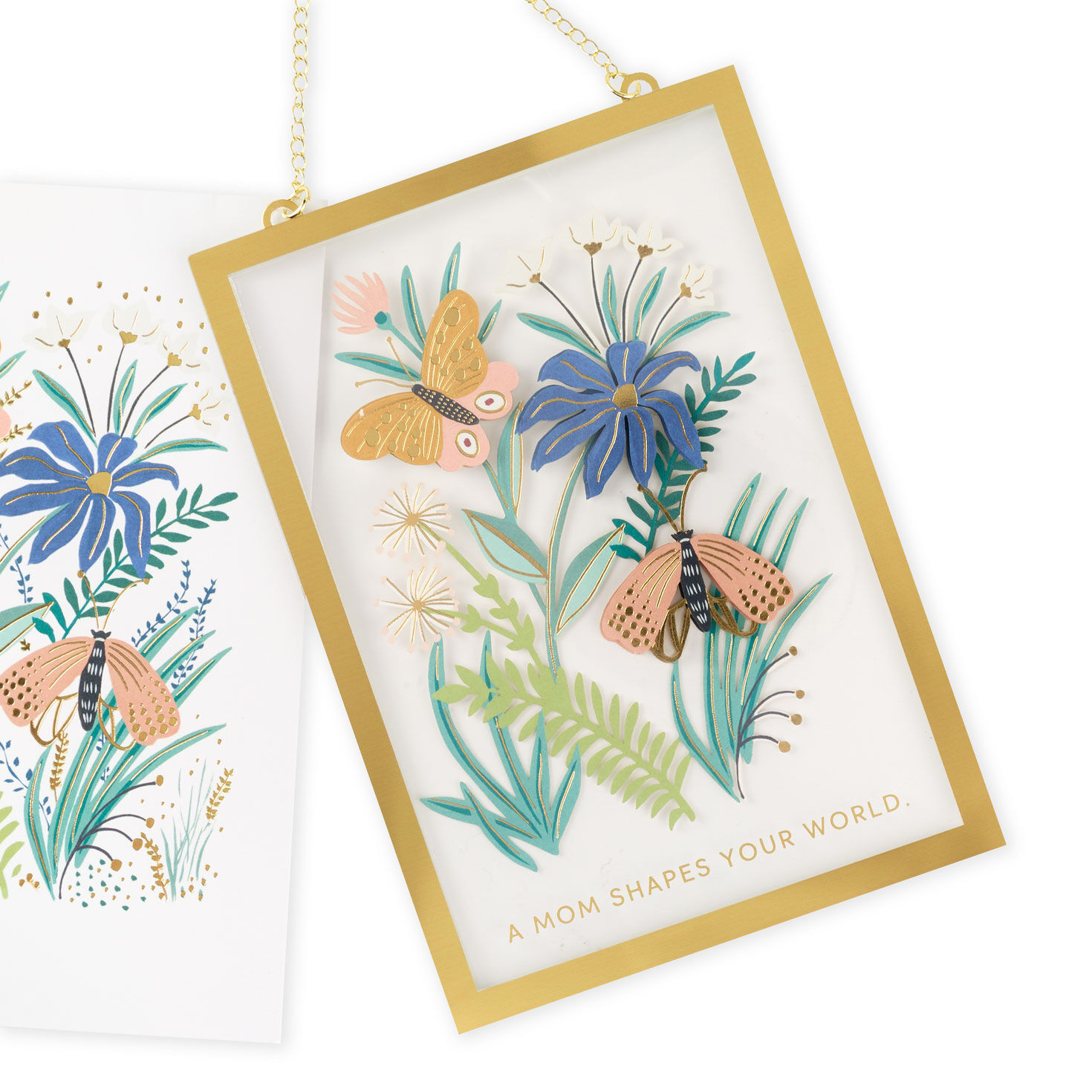 Elegant Floral Shadow Box Mother's Day Card  image number 5