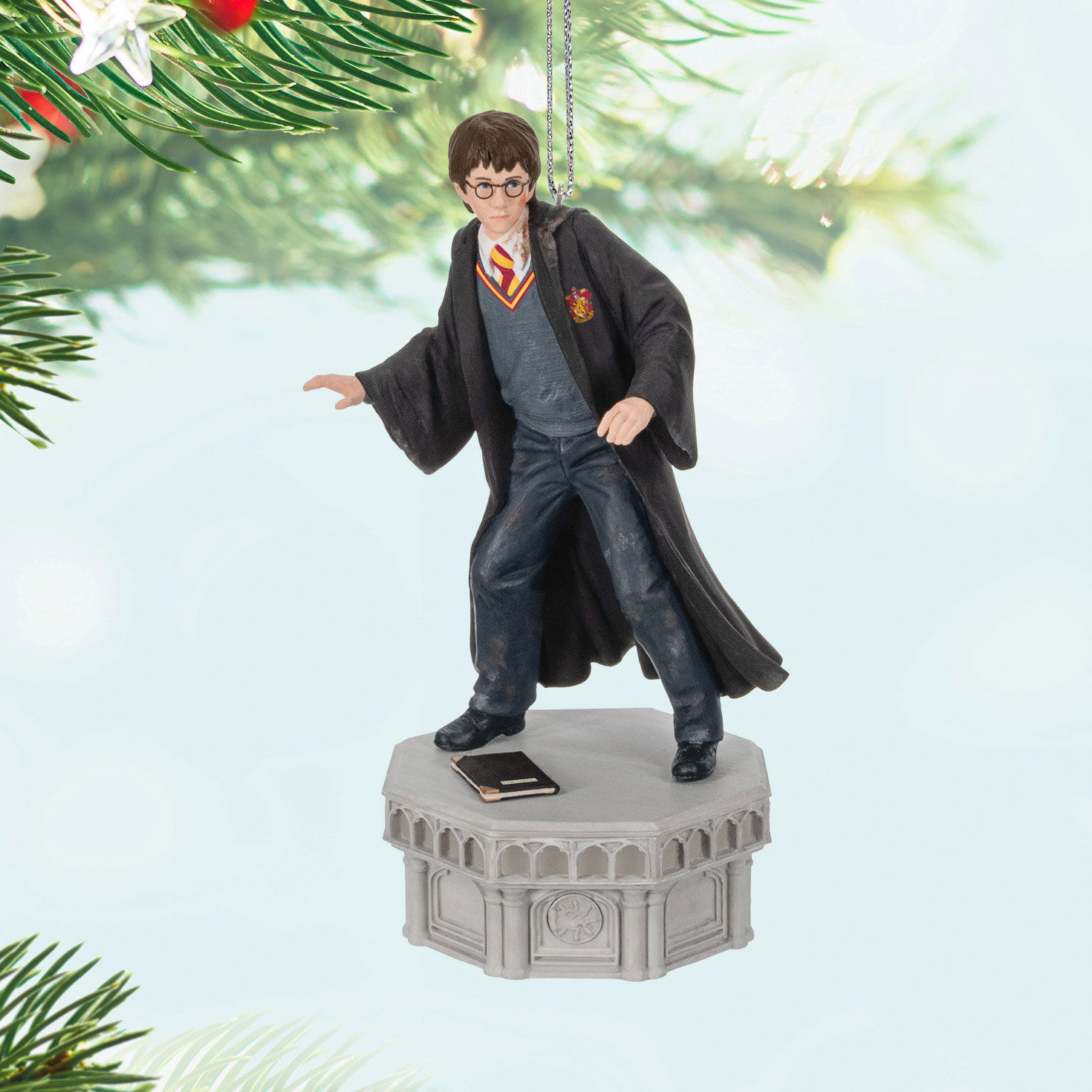 Harry Potter and the Chamber of Secrets&trade; Collection Harry Potter&trade; Ornament With Light and Sound, , large image number 2