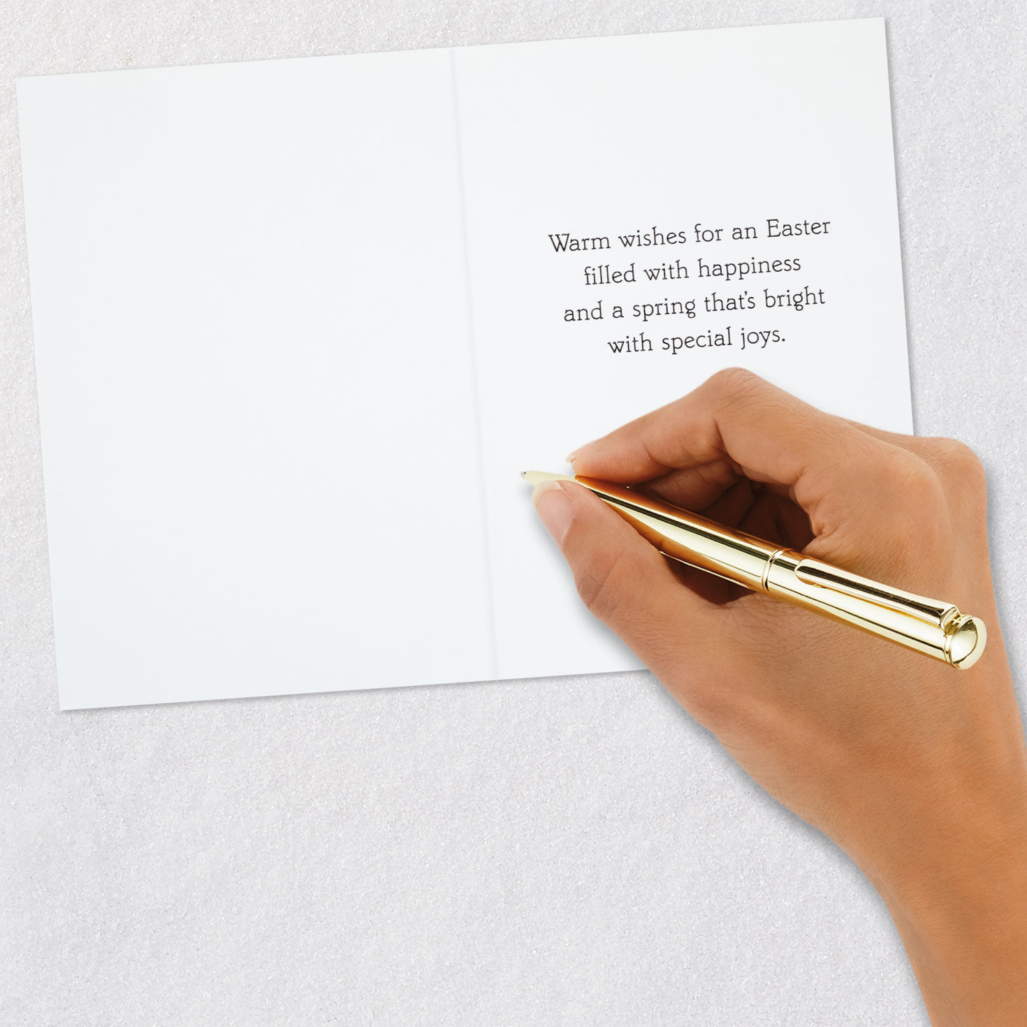 Colorful Eggs Easter Basket Easter Cards Pack signing card image number 5