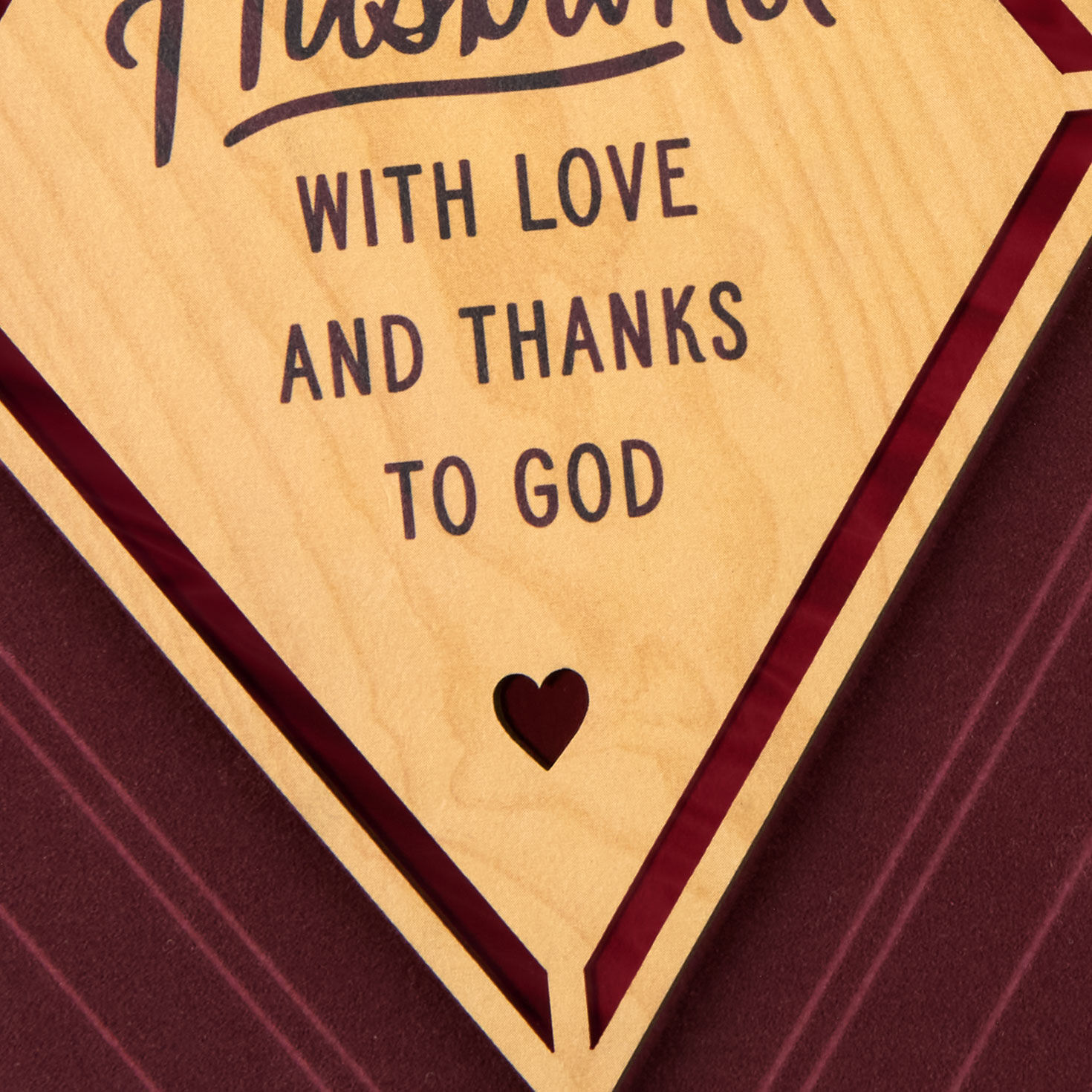 With Love and Thanks to God Religious Valentine's Day Card for Husband for only USD 7.59 | Hallmark