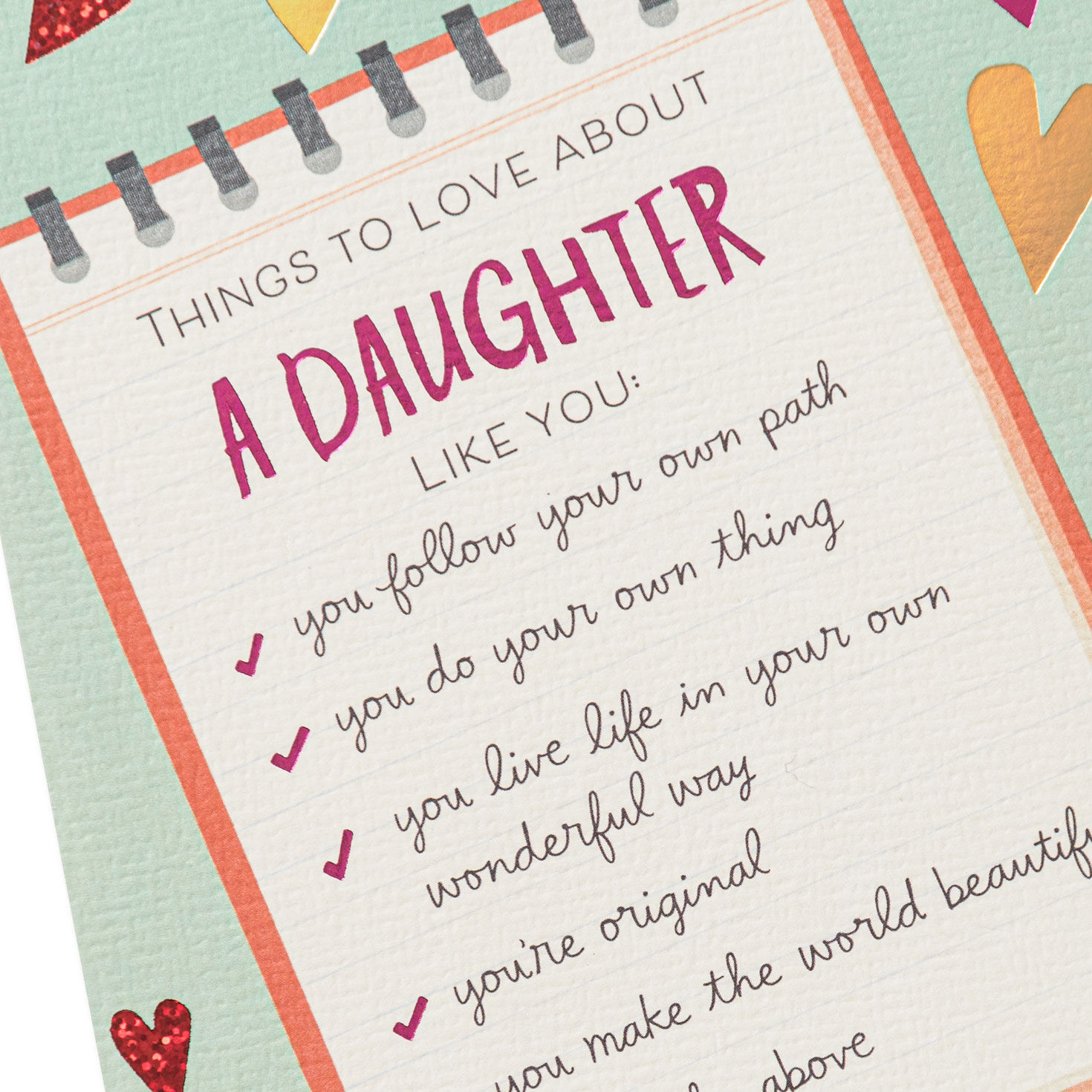 So Much to Love About You Valentine's Day Card for Daughter for only USD 4.99 | Hallmark