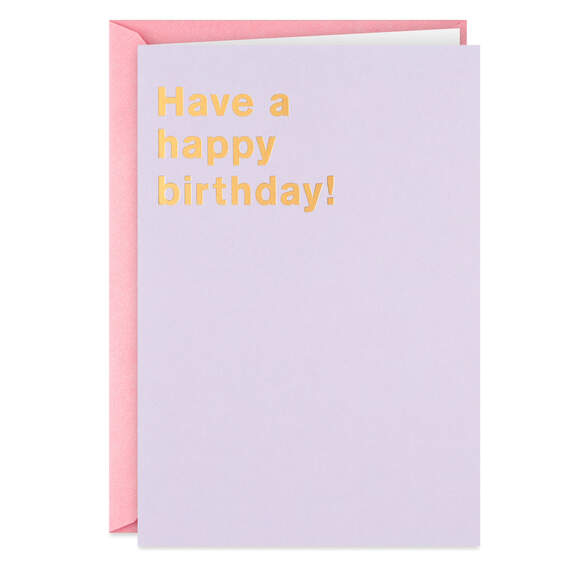 My Brilliant Suggestions Funny Birthday Card