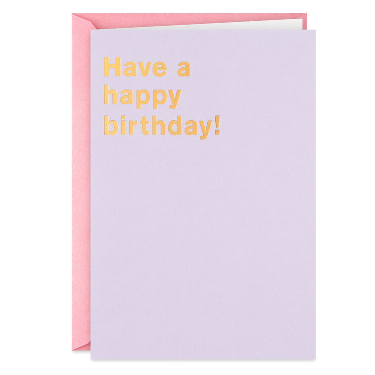 My Brilliant Suggestions Funny Birthday Card