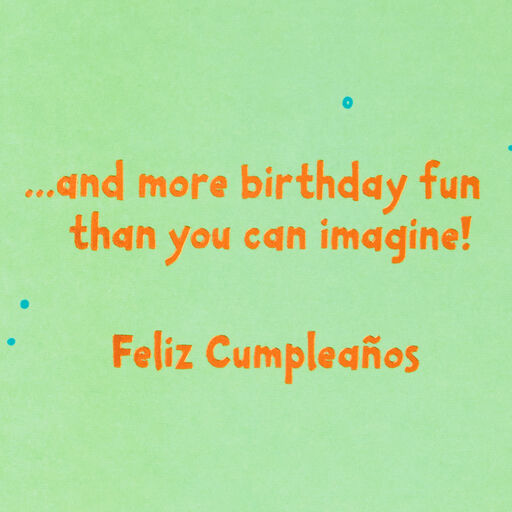 Disney Encanto Antonio More Adventures Bilingual Birthday Card, 