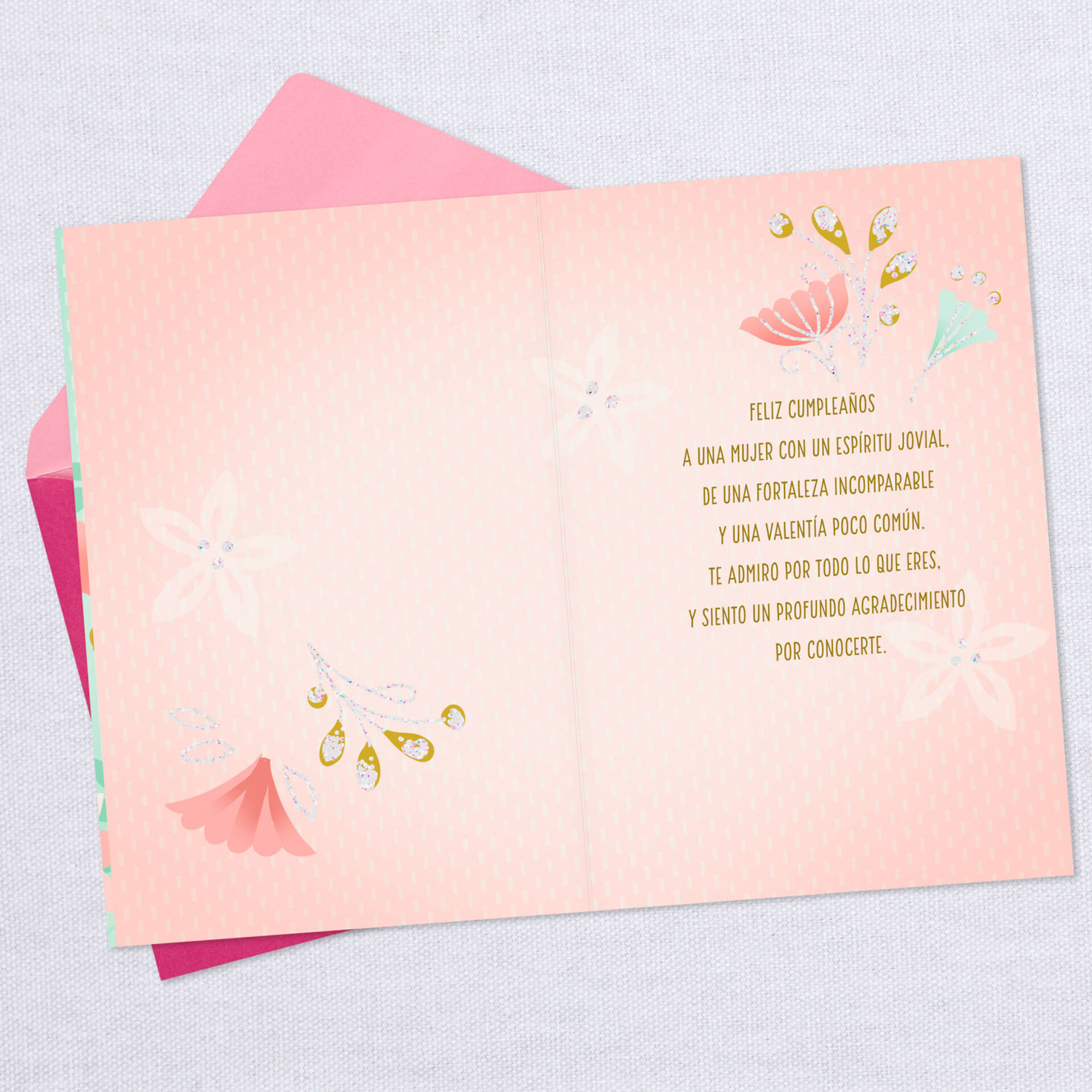 you're a beautiful bold woman spanishlanguage birthday