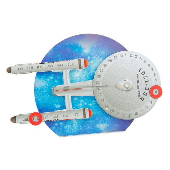 Star Trek™ U.S.S. Enterprise™ Magnetic Perpetual Calendar, , large image number 2