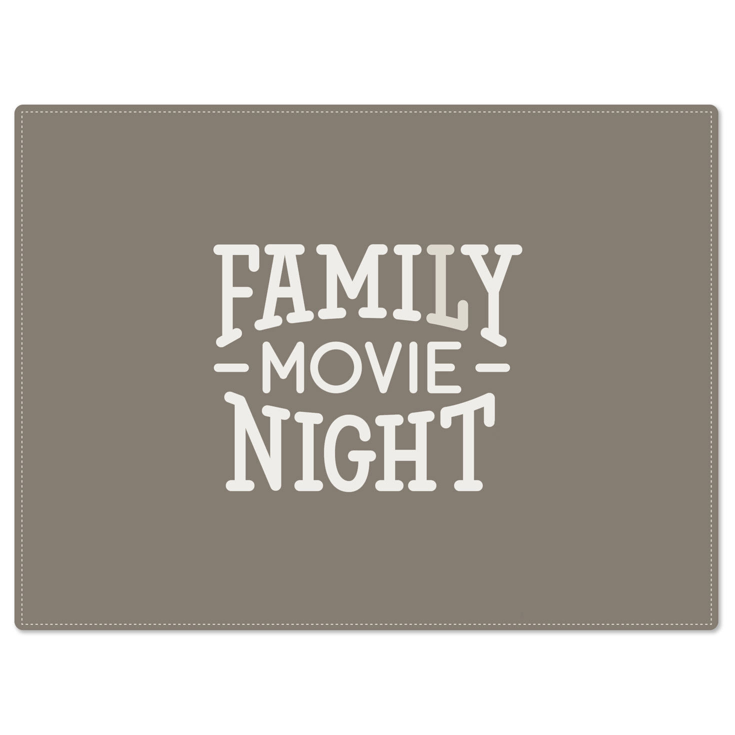 Family Movie Night Oversized Plush Throw Blanket flat image number 3