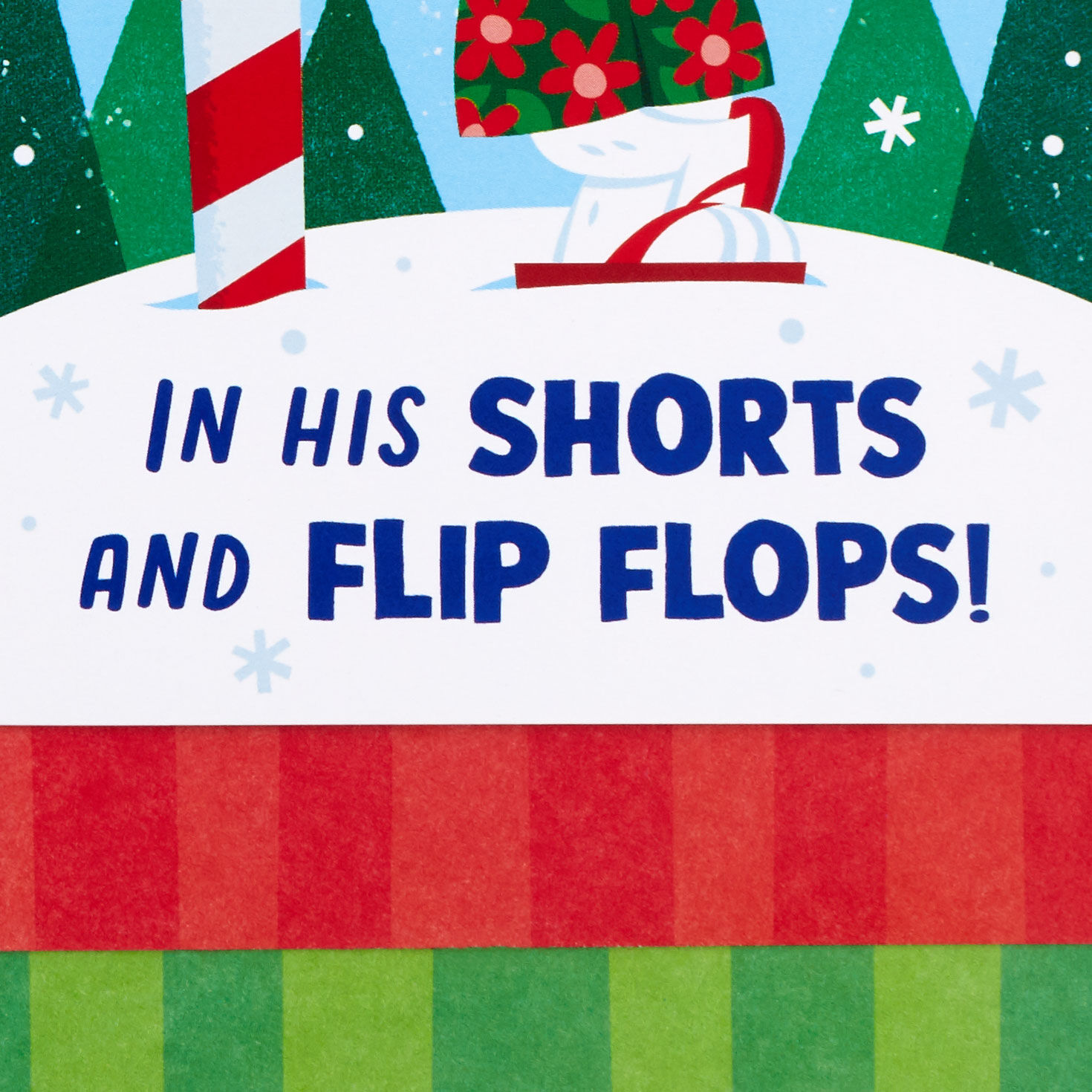 Cool Polar Bear Grandson Christmas Card Sentiment image number 3