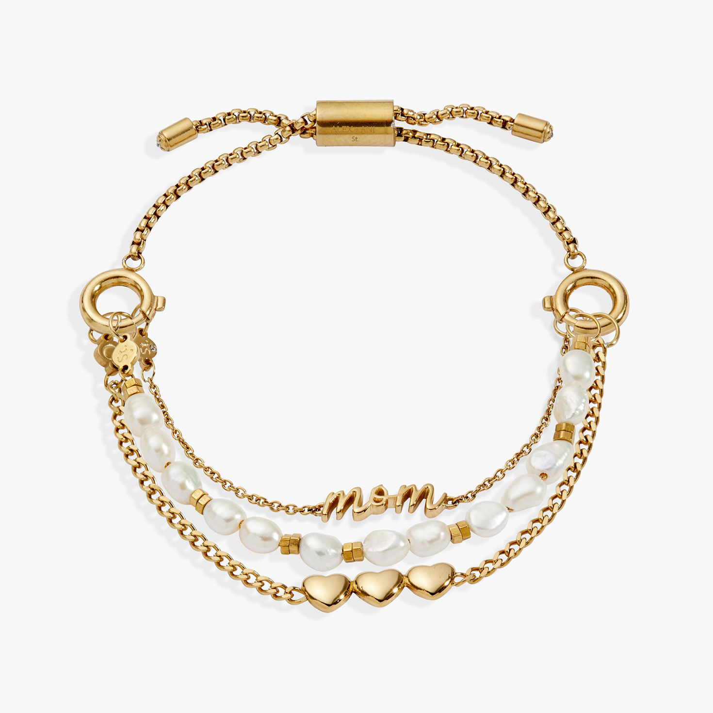 Alex And Ani Mom 'Home Is Where The Heart Is' Stranded™ Bracelet Set