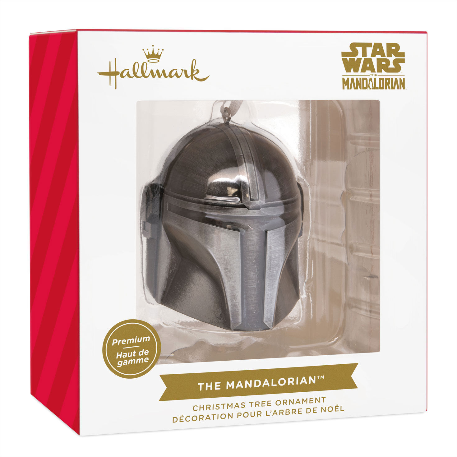 Star Wars Mandalorian Helmet Christmas Ornament  image number 7