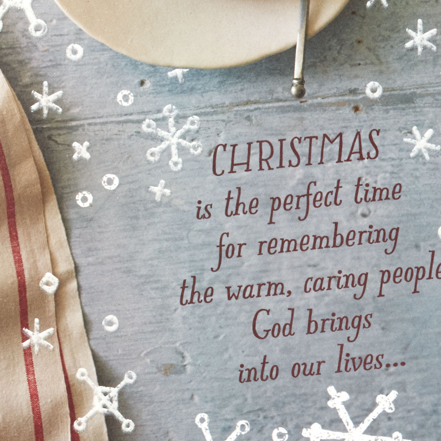 Cookies and Cocoa Religious Christmas Card Card Front Detail image number 5